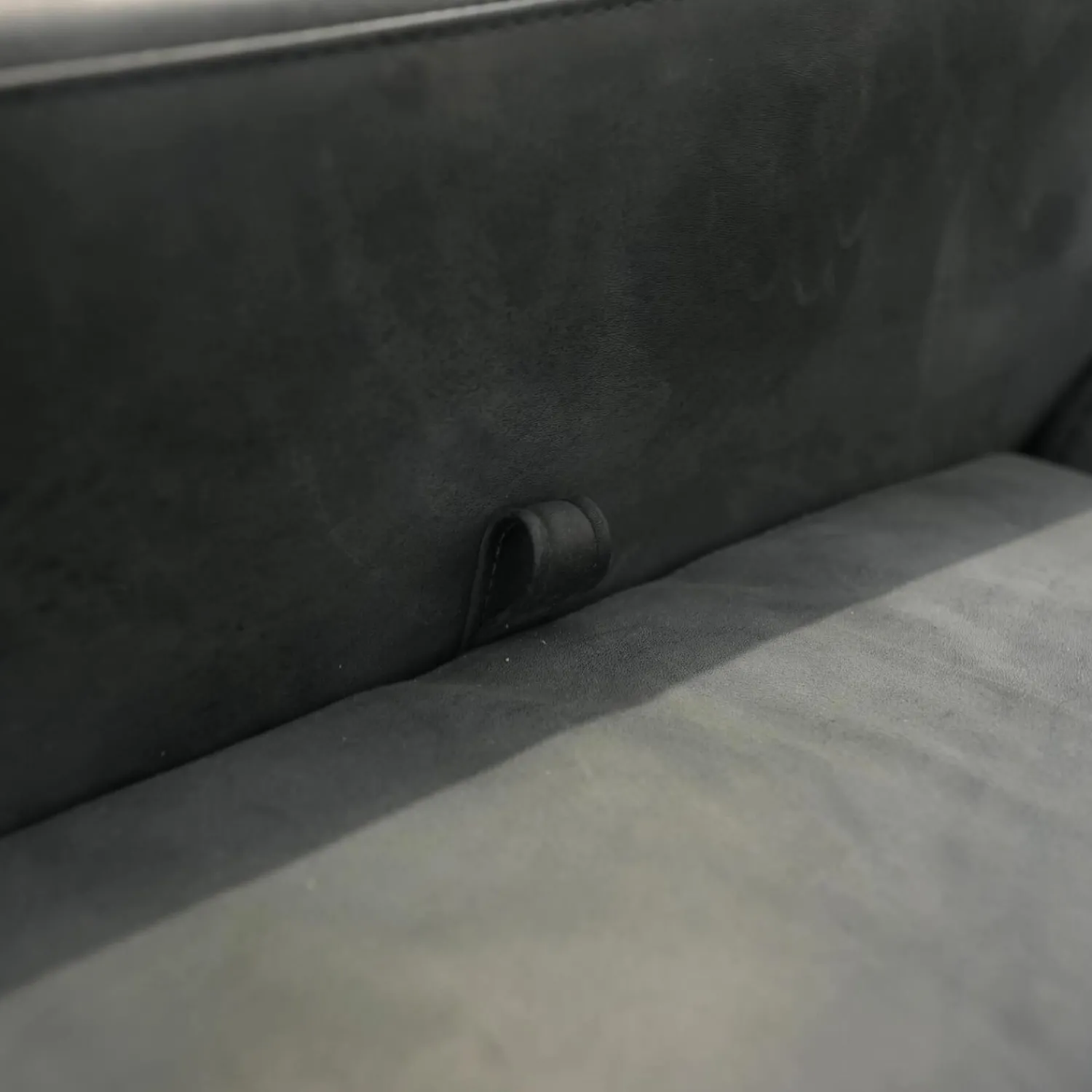 Brühl Relaxsessel|Sessel Tomo Leder Glove 5625 10 Grau Füße Metall Verchromt Mit Fußstütze