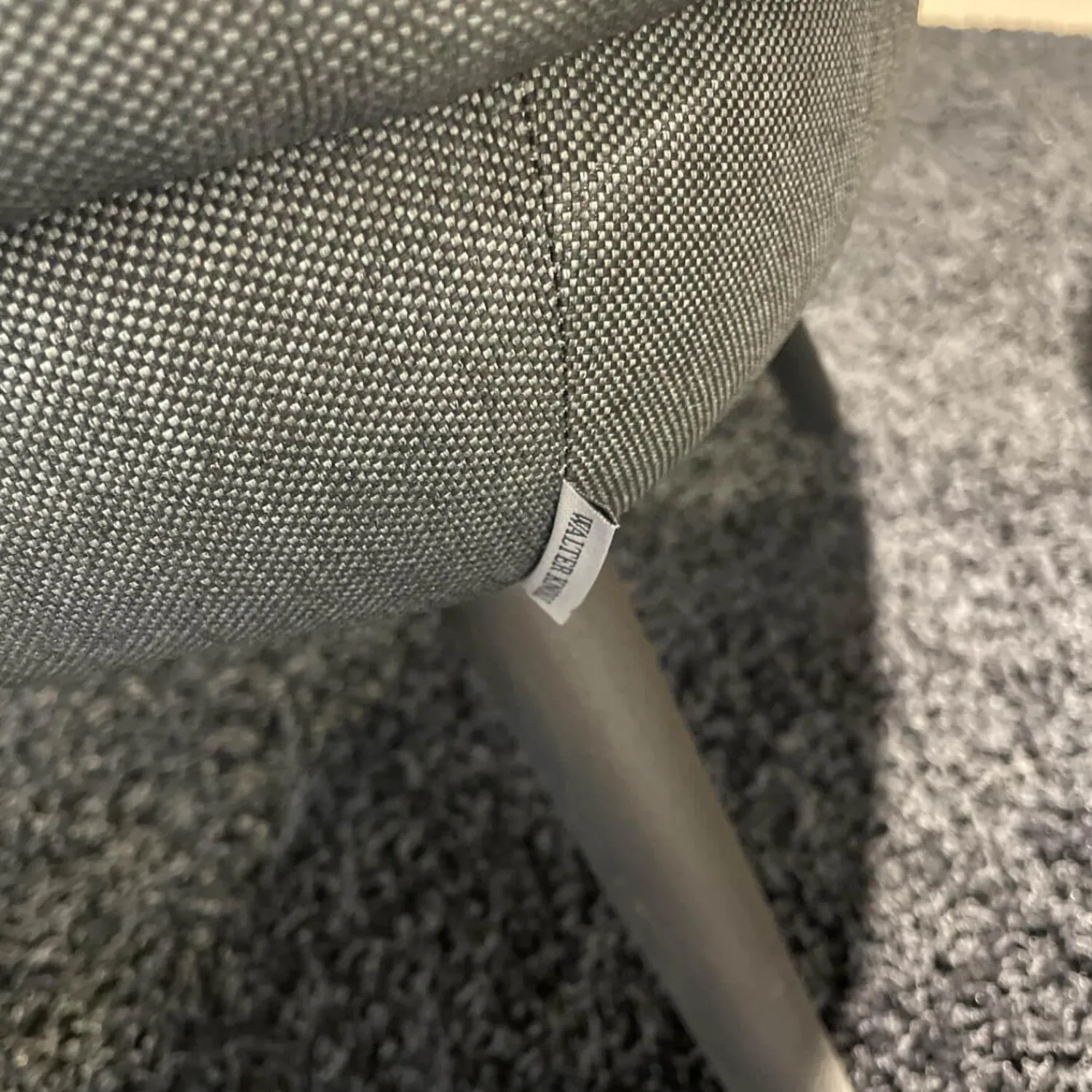 Walter Knoll Relaxsessel|Sessel Und Hocker 375 / 376 Bezug Rücken Select 1301 Blau Sitz Rivet Tesil EGL 20