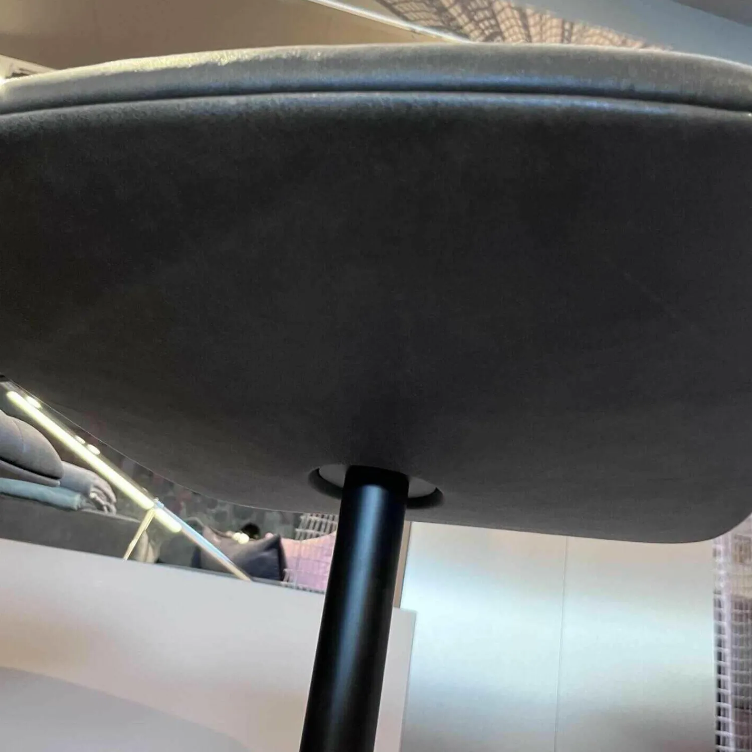 Walter Knoll Relaxsessel|Sessel Und Hocker Healey Lounge Leder Vintage mit Hocker 1410 Cigar 4-Fuss Kreuzgestell Alu Matt Bro