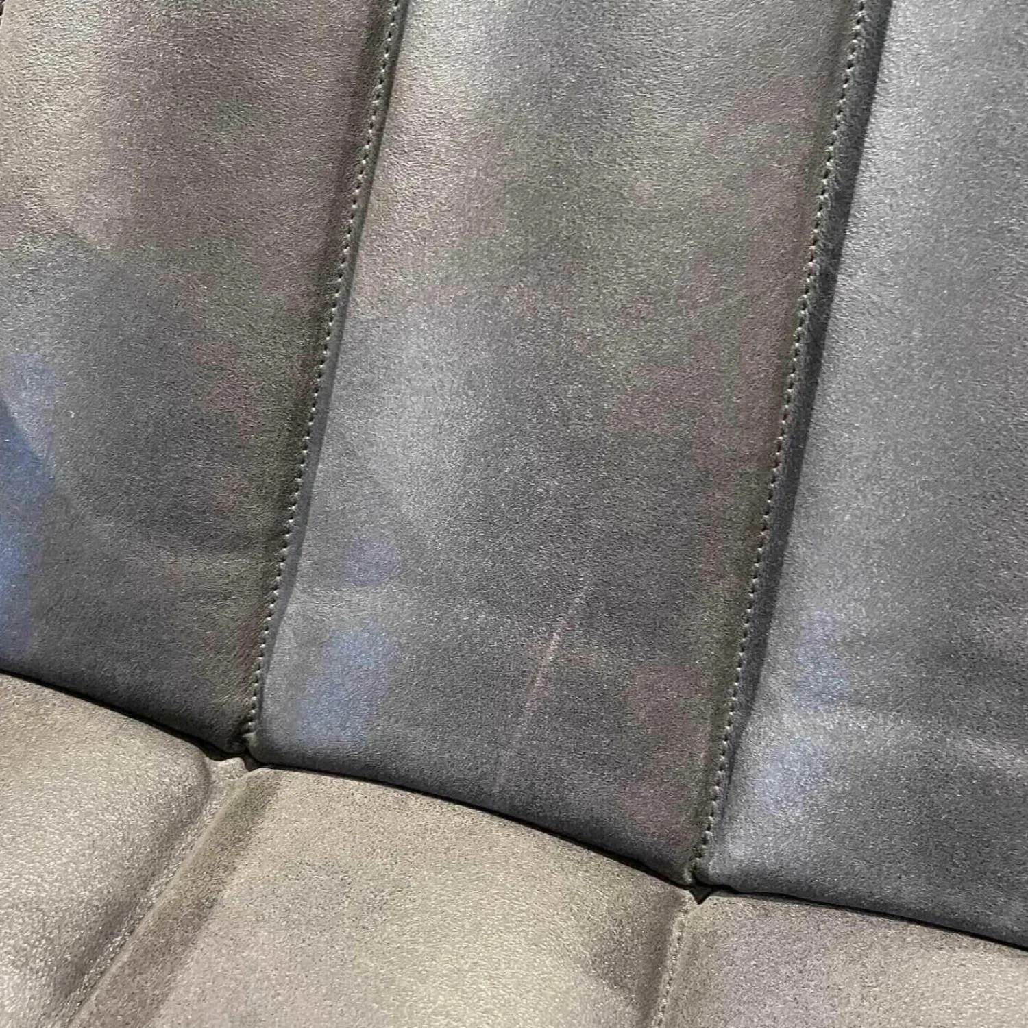 Walter Knoll Relaxsessel|Sessel Und Hocker Healey Lounge Leder Vintage mit Hocker 1410 Cigar 4-Fuss Kreuzgestell Alu Matt Bro