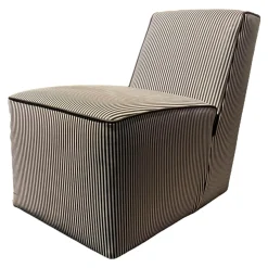 Baxter Relaxsessel|Sessel Vienna Baby Leder Bedruckt Day Thickline Riga Spessa MI18