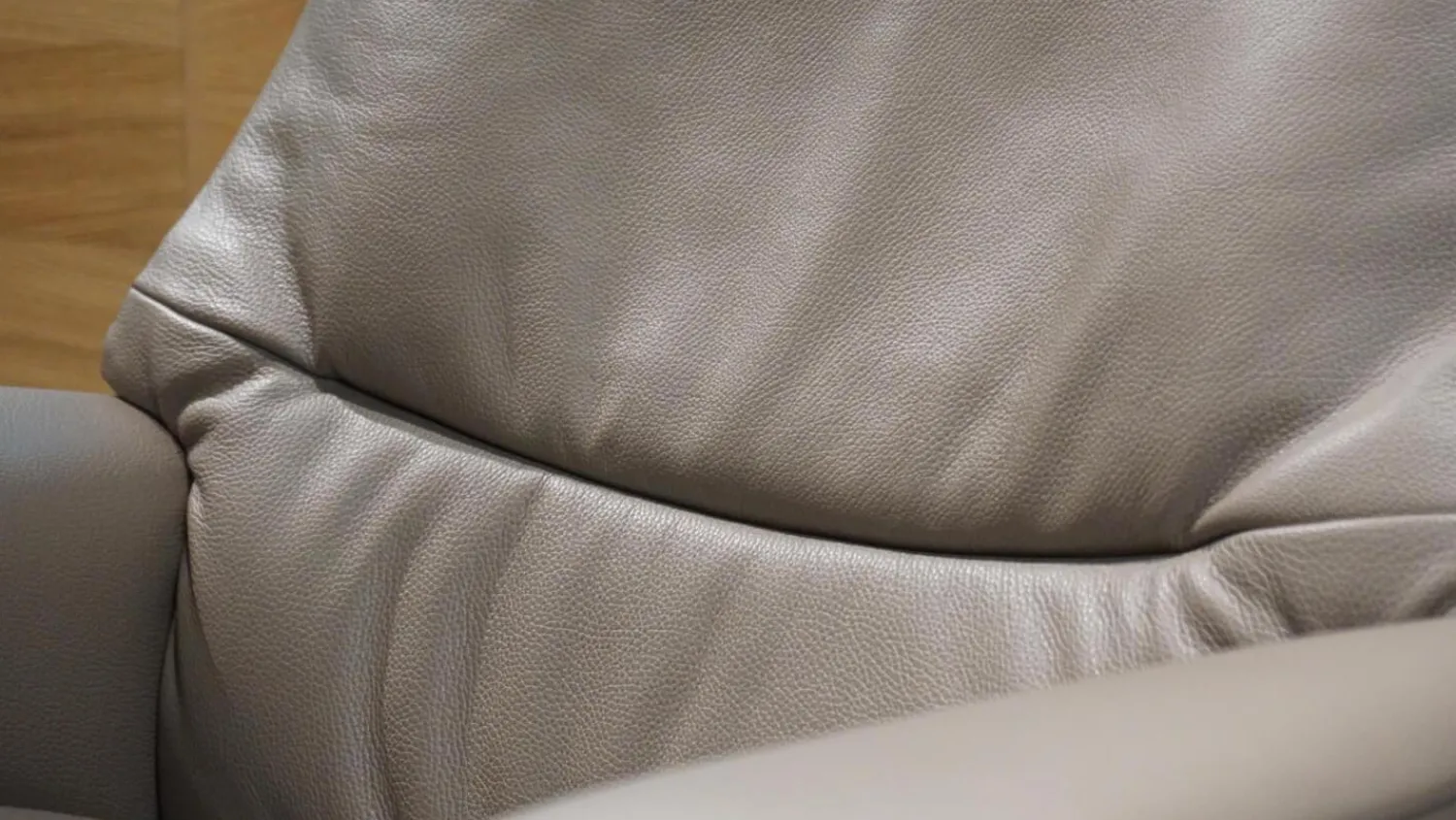 Stressless Relaxsessel|Sessel View M Leder Batick Mole Braun Gestell Classic Wenge Gebeizt Inklusive Hocker