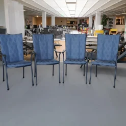 Stern Stuhlsets|Sesselgruppe Luxor Mit Sesselauflage Lorenzo Gestell Azur Mit Applikation Graphit