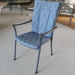 Stern Stuhlsets|Sesselgruppe Luxor Mit Sesselauflage Lorenzo Gestell Azur Mit Applikation Graphit