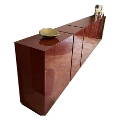 Kettnaker Kommoden & Sideboards|Sideboard Alea Beere Hochglanz Abdeckplatten Abnehmbar Magnetisch