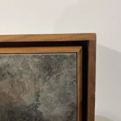 Scholtissek Kommoden & Sideboards|Sideboard Alleskönner Astiger Nussbaum Birke Natur Geölt Keramik Brunno