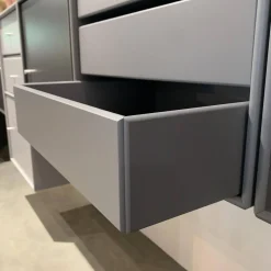 Montana Kommoden & Sideboards|Sideboard Basis Lack Fiord Grafic Black Snow Anthracite