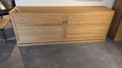 Venjakob Kommoden & Sideboards|Sideboard Caletta Kernbuche Teilmassiv Geölt mit Schiebetüren