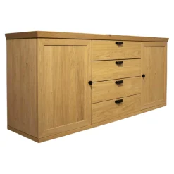 Hülsta Kommoden & Sideboards|Sideboard Chalera Trägeplatte Furnier Natur Eiche