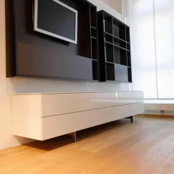 Interlübke Kommoden & Sideboards|Sideboard Change Lack M103 Schneeweiß Hochglanz