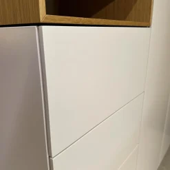 Schönbuch Kommoden & Sideboards|Sideboard Cosmo Lack Vanille 58 Basisfarbe Weiß Aufsatzregal Eiche Natur Geölt 12