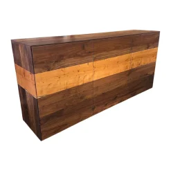 Scholtissek Kommoden & Sideboards|Sideboard Farn Astiger Nussbaum Natur Geölt Innen Birke Mit Einlage Rundum Eibe