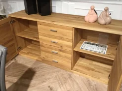 Global Kommoden & Sideboards|Sideboard Faro Plus 155102 Wildeiche Geölt