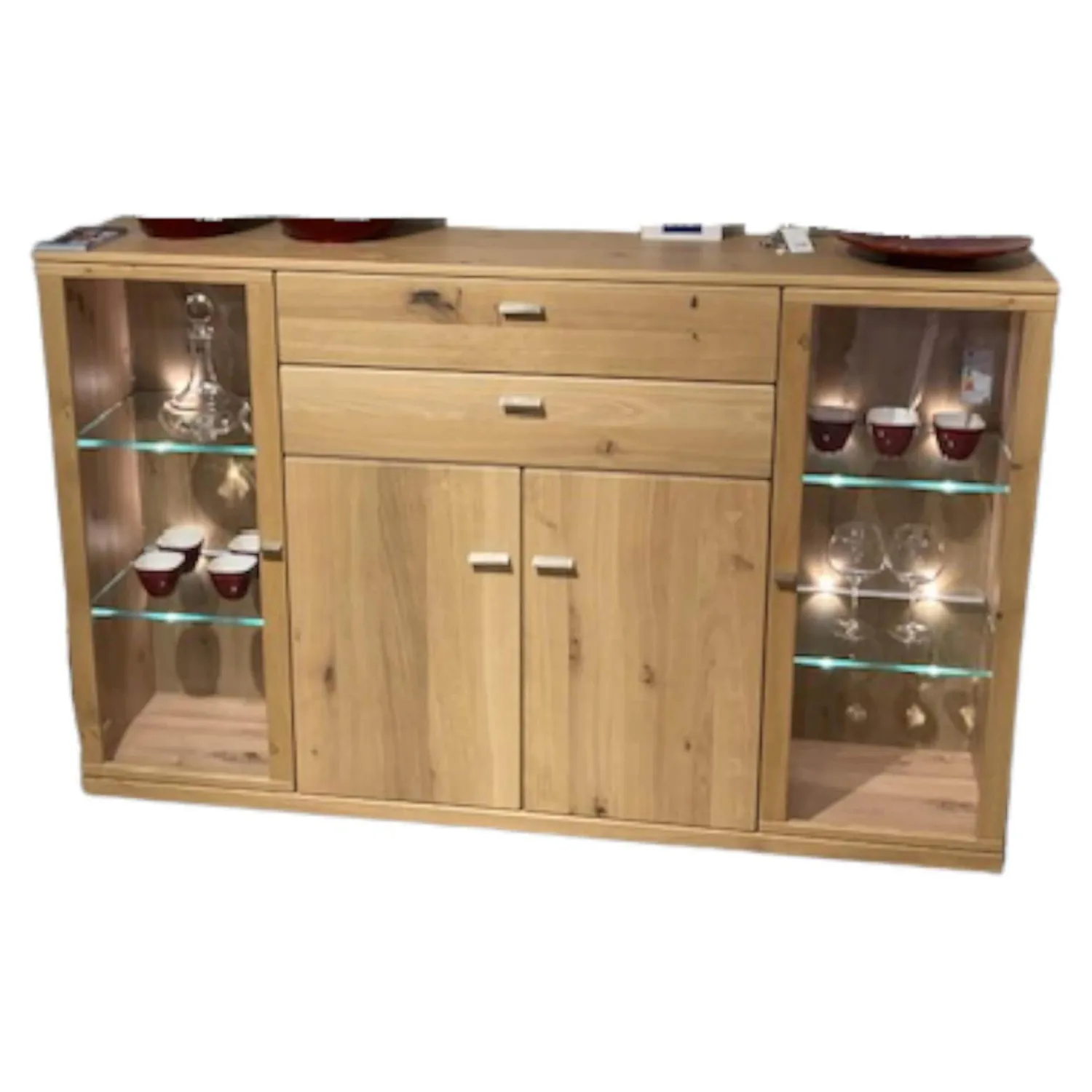 Rietberger Möbelwerke Kommoden & Sideboards|Sideboard Forte Asteiche Teilmassiv Lackiert