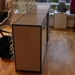 Dauphin Home Kommoden & Sideboards|Sideboard 20H Black Edition LC0751 Ombre Naturell Claire