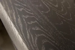 Form Exclusiv Kommoden & Sideboards|Sideboard Hampton Eiche Anthrazit Gebeizt Türen Klarglas 3 Einlegeböden Griff Leder braunEiche Natur