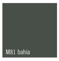 Interlübke Kommoden & Sideboards|Sideboard Jorel Lack Bahia M81 Matt Grün Front und Abdeckplatte Glas Bahia Matt T81 Schwarz