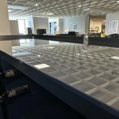 Interlübke Kommoden & Sideboards|Sideboard Jorel Reflect O71 Indigospiegel Lack M83 Navy Blau Mit Abdeckplatte