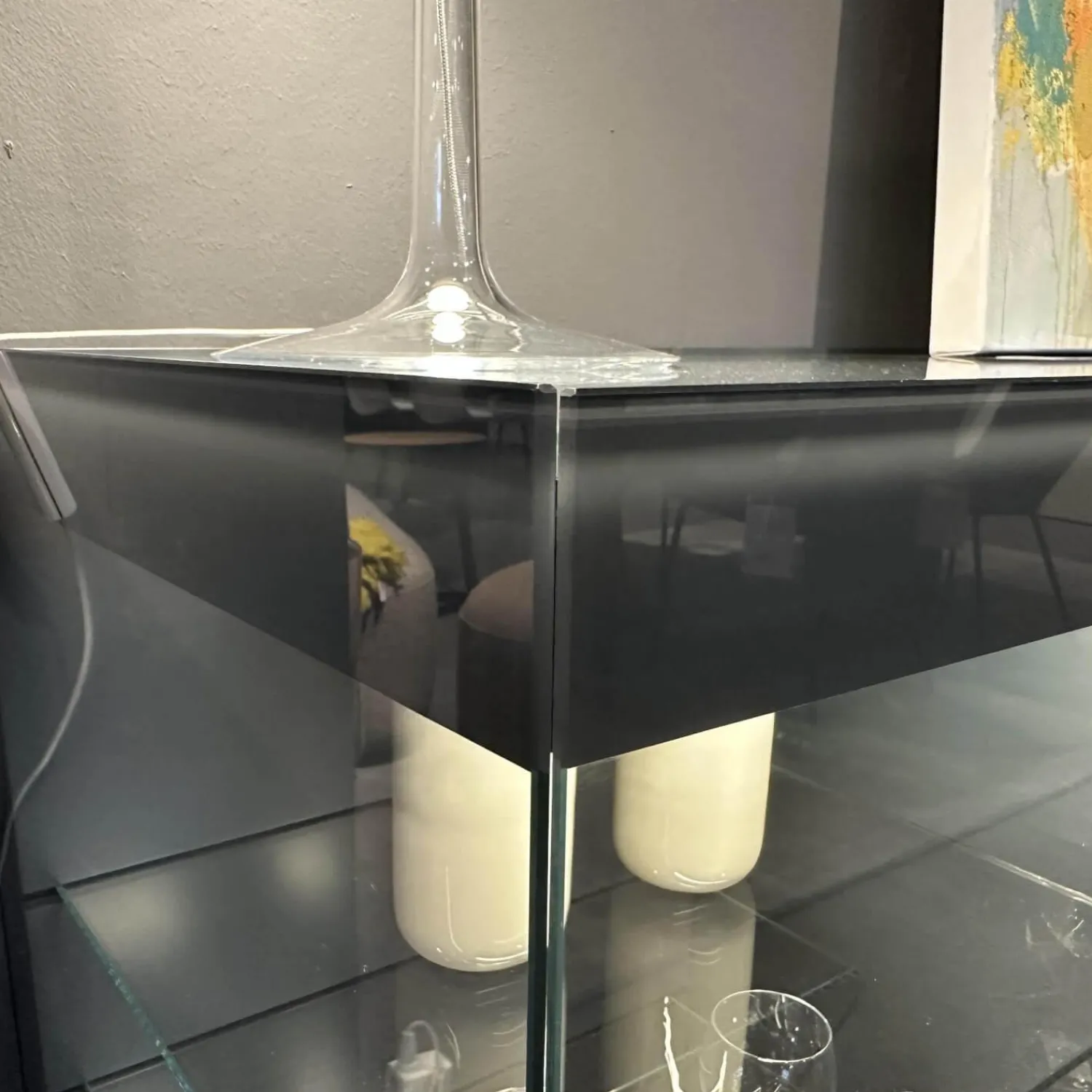 Interlübke Vitrinen & Highboards|Sideboard Just Cube Light Klarglas Atlantic S82 Inkl Beleuchtung