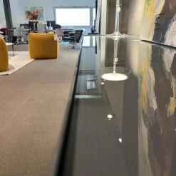 Interlübke Vitrinen & Highboards|Sideboard Just Cube Light Klarglas Atlantic S82 Inkl Beleuchtung