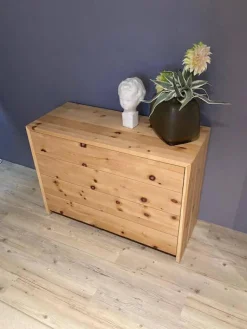 Team 7 Kommoden & Sideboards|Sideboard Kommode Lunetto Zirbe Massiv Roh