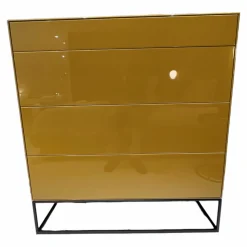 Piure Kommoden & Sideboards|Sideboard Nex Lack Hochglanz Gold H29
