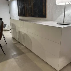 Piure Kommoden & Sideboards|Sideboard Nex Pure Box Lack Weiß Hochglanz