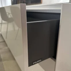 Piure Kommoden & Sideboards|Sideboard Nex Pure Box Lack Weiß Hochglanz