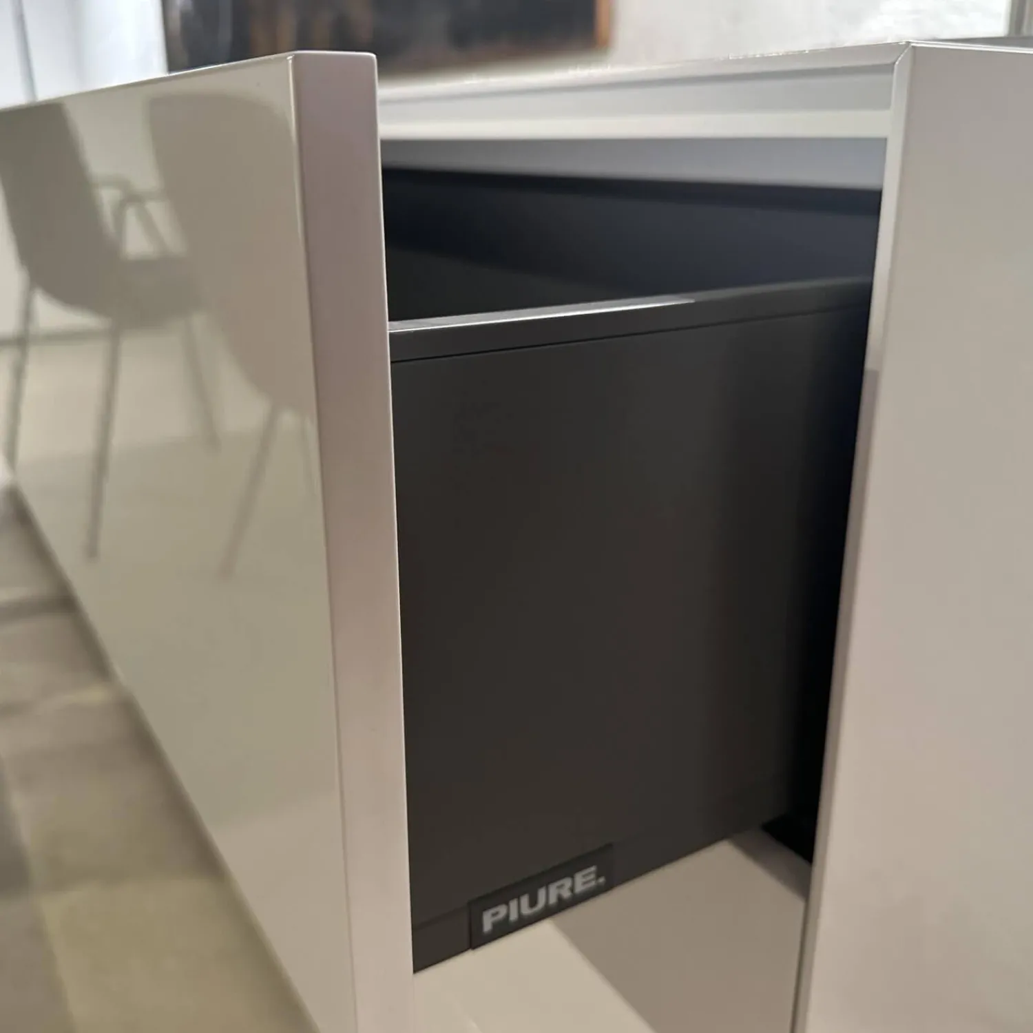 Piure Kommoden & Sideboards|Sideboard Nex Pure Box Lack Weiß Hochglanz