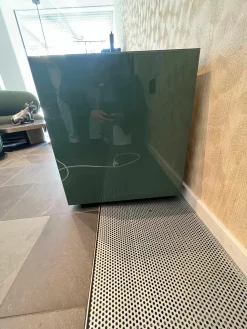 Piure Kommoden & Sideboards|Sideboard Nex Side Hochglanzlack Innen Mattlack Farbe Sage