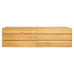 Wimmer Kommoden & Sideboards|Sideboard Nyon Rustikale Asteiche Massiv Bianco Geölt