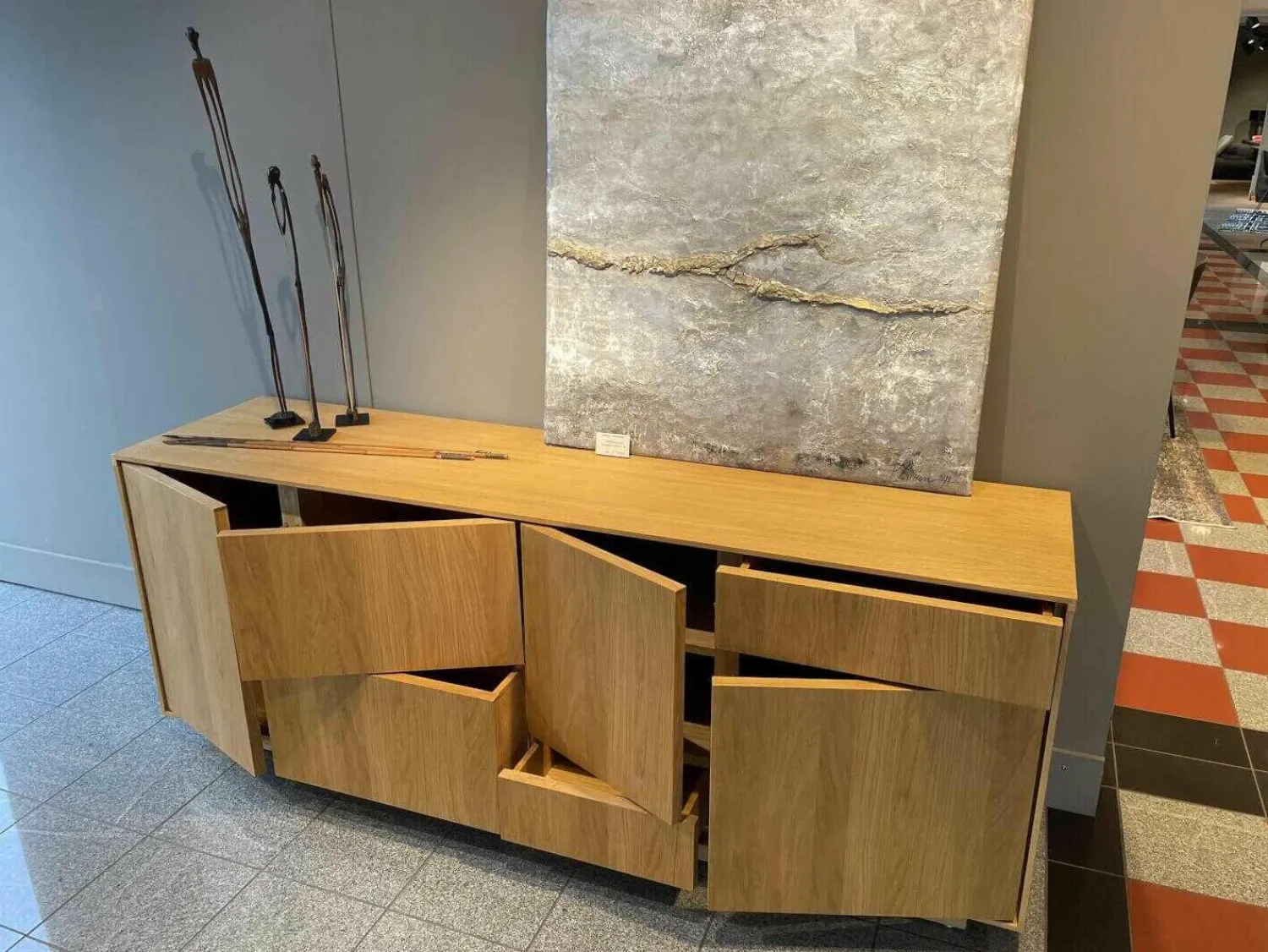 Riva1920 Kommoden & Sideboards|Sideboard Rialto Modul Eiche Vollholz