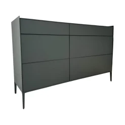 Rimadesio Kommoden & Sideboards|Sideboard Self Bold Glas Matt Verde Lichte 147 Grün Gestell Metall Verde Lichte 314 Grün Lackiert