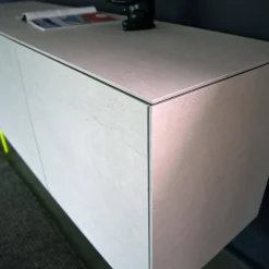 Kettnaker Kommoden & Sideboards|Sideboard Soma Beton Optik Grau Gestell Neon Gelb