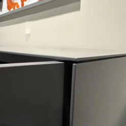 form1 Kommoden & Sideboards|Sideboard Stehend Eiche Furniert Grau Lackiert