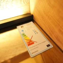 Hartmann Kommoden & Sideboards|Sideboard 418T Vara Kerneiche Umato Sägerau Gebürstet Titan Grau Mit Vitrine 9612 Beleuchtung Kufen 1045 Anthrazit