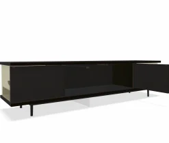 Walter Knoll Kommoden & Sideboards|Sideboard The Farns 2715 Geflammte Eiche Geölt 240 mit Innenbeleuchtung