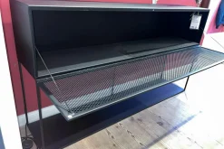 Zeus Kommoden & Sideboards|Sideboard Tristano Stahl Kupferschwarz Sandeffekt Epoxylackiert