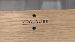 Voglauer Kommoden & Sideboards|Sideboard V-Aura Eiche Geölt Akzent Lärche Schwarz mit LED-Beleuchtung