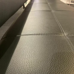 Girsberger Bänke|Sitzbank Carim Leder Donna 800 Schwarz Gestell Metall Schwarz Beschichtet