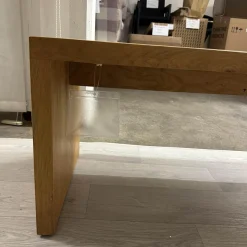 Janua Bänke|Sitzbank SC02 Europäische Eiche Natur Geölt Rückenteil Bezug Leder Elefant Anthrazit