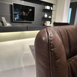 Girsberger Essgruppen|Sitzgruppe Stuhl Marel Und Bank Carim Leder Vitoria Ebony 2122 Dunkelbraun Braun Gestell Aluminium Schwarz