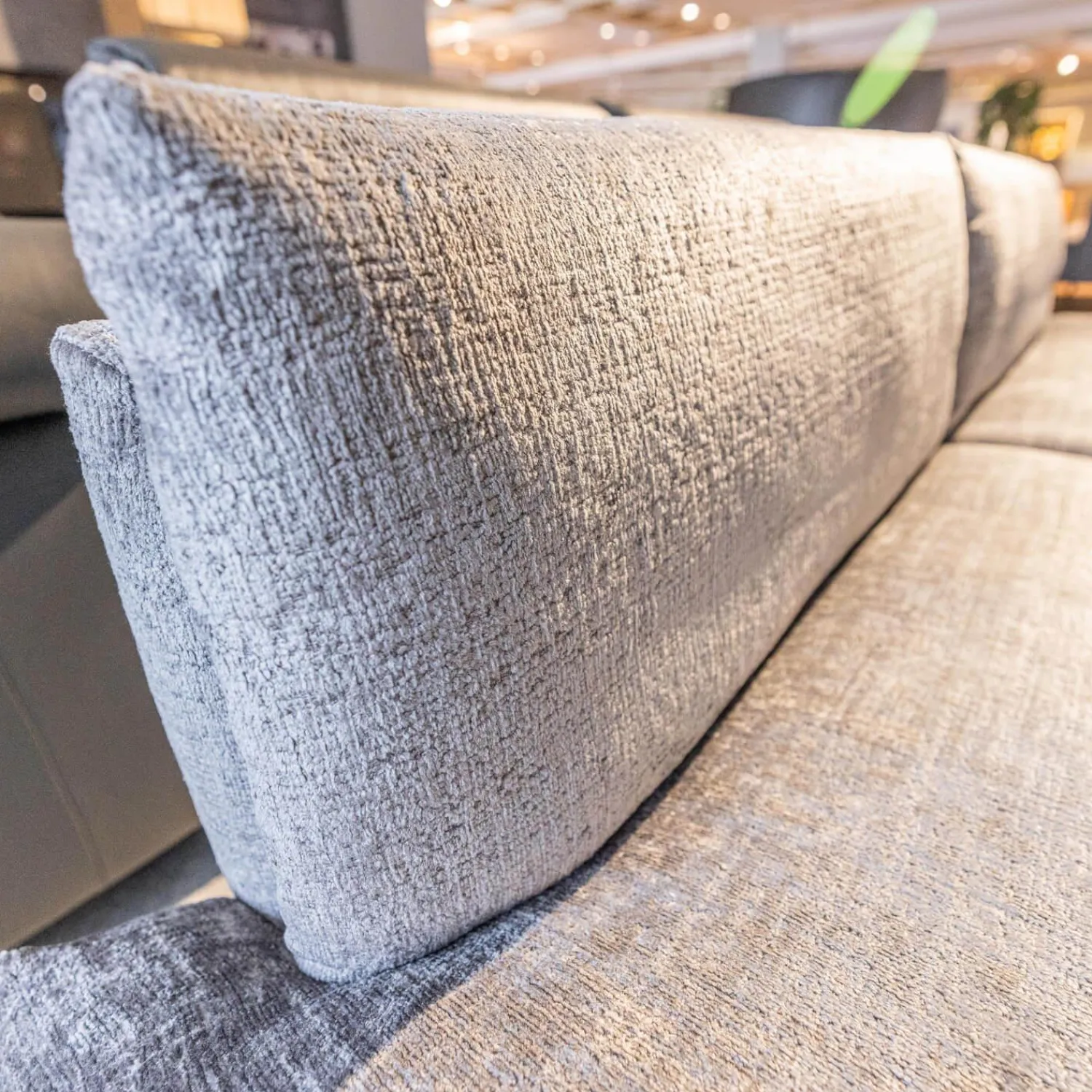 WK Wohnen Stuhlsets|Sitzgruppe WK 790 Bezug Stoff B3094 Basalt Grau Gestell Metall Schwarz