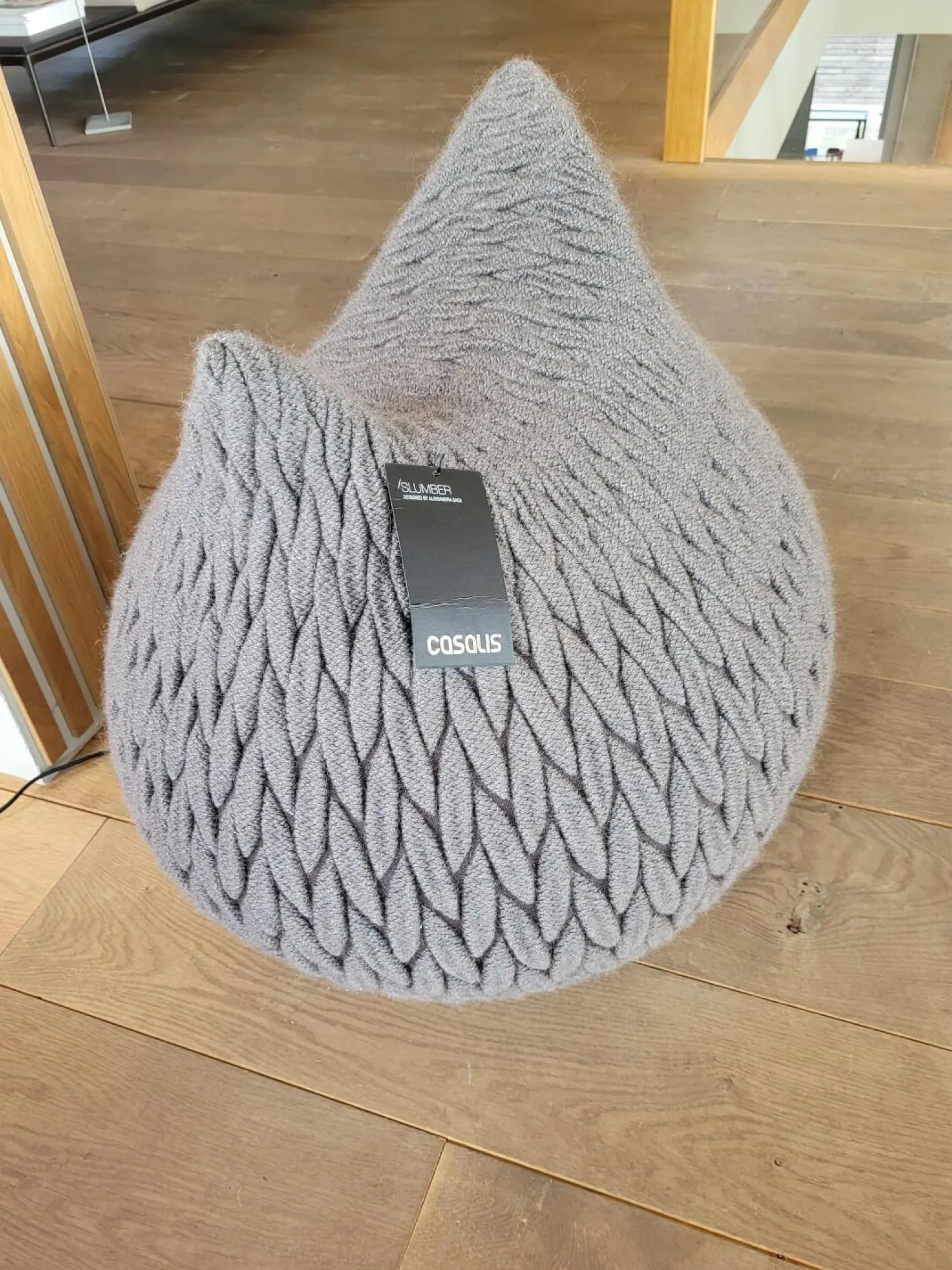 Casalis Hocker & Sitzsäcke|Sitzsack Slumber Small Mohairwolle Brown Braun