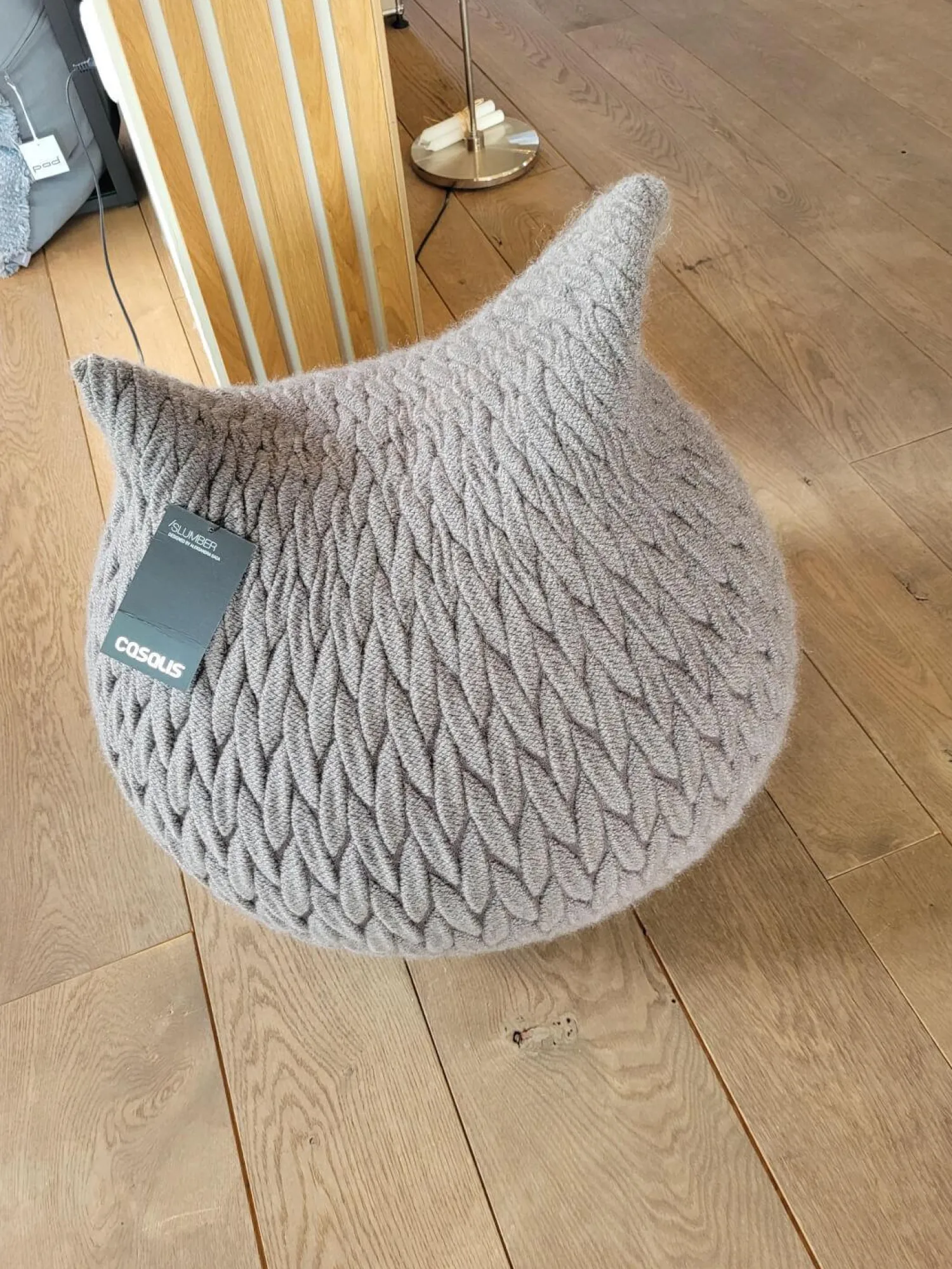 Casalis Hocker & Sitzsäcke|Sitzsack Slumber Small Mohairwolle Brown Braun