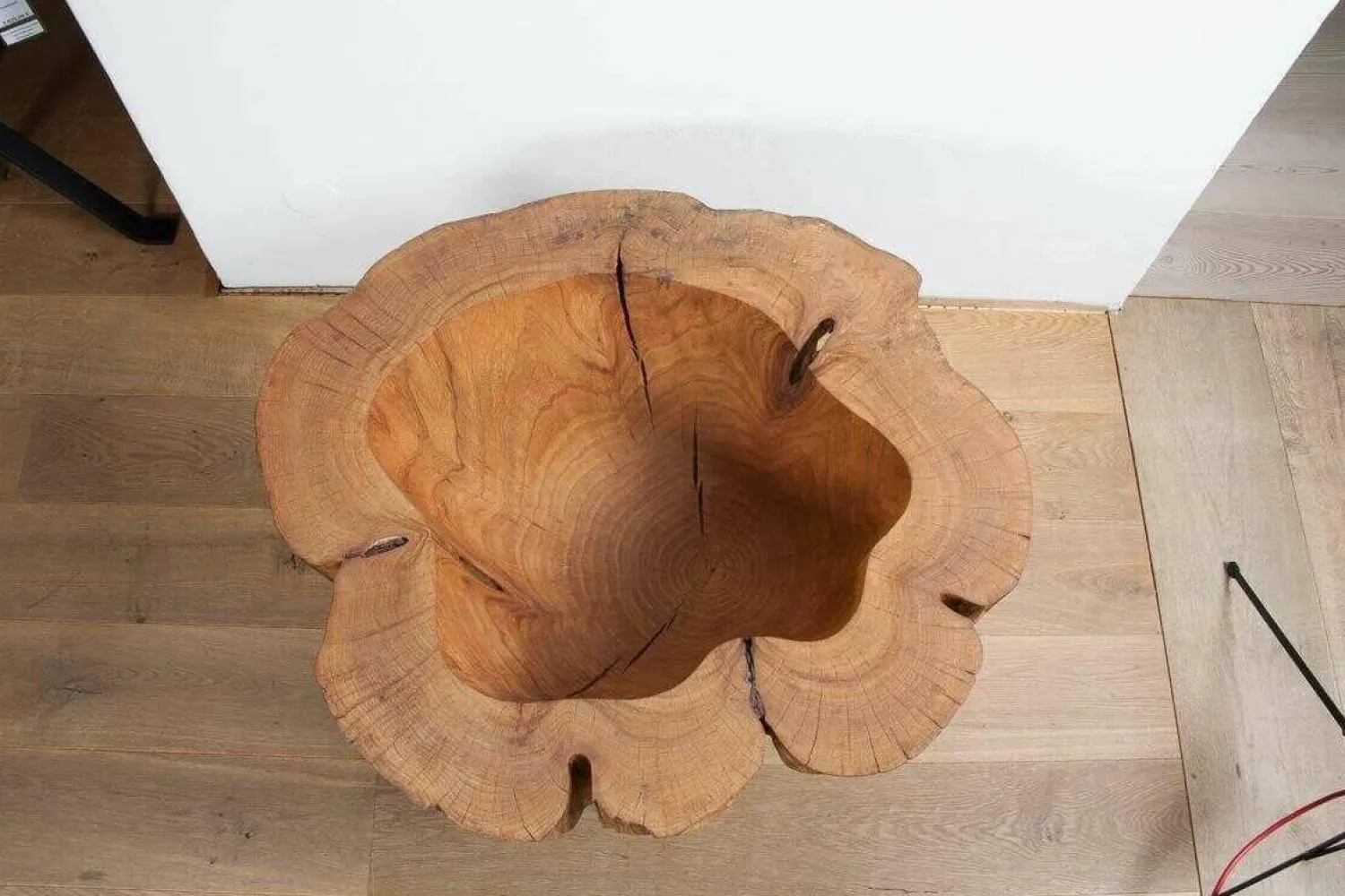 Eigene Herstellung Couchtische|Skulptur Bowl Elm Ulme