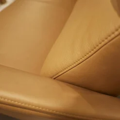 himolla 2-Sitzer-Sofas|Sofa 4170 Echtleder 35 Mariposa Skin Metallfuß 63 Anthrazit mit Kopfteilverstellung