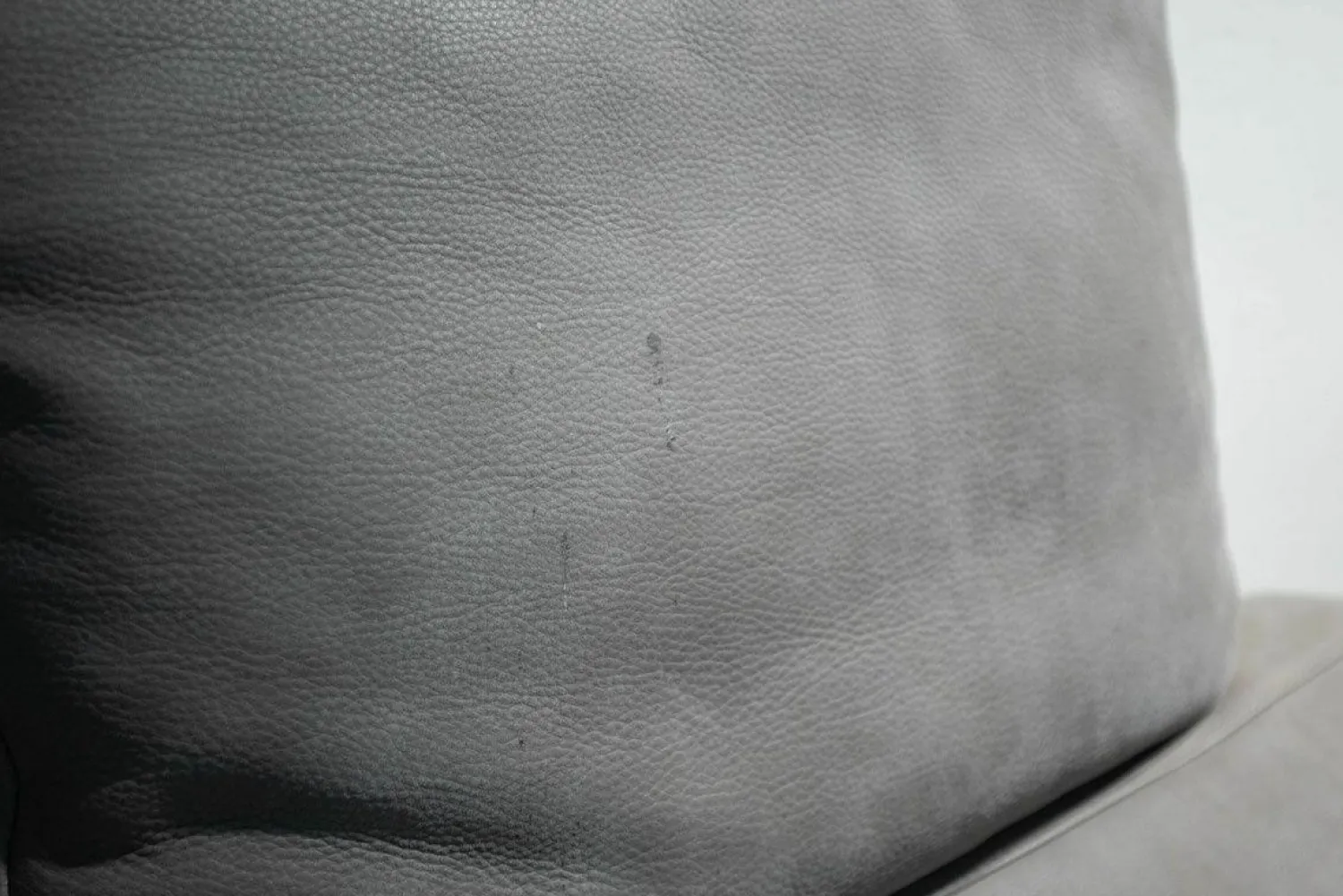 Brühl 2-Sitzer-Sofas|Sofa Alba Leder Taron 20 Grau Braun Gestell Schwarz Pulverbeschichtet Inklusive Kissen