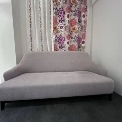 Casamilano 2-Sitzer-Sofas|Sofa Arne Stoff 6139/35 Pink Powder Grau Rose