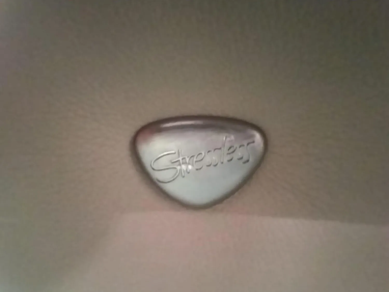 Stressless 2-Sitzer-Sofas|Sofa Aurora Hoch Leder Paloma Mushroom Grau Braun Creme Fuß Stahlbein Rund 8 Chrom